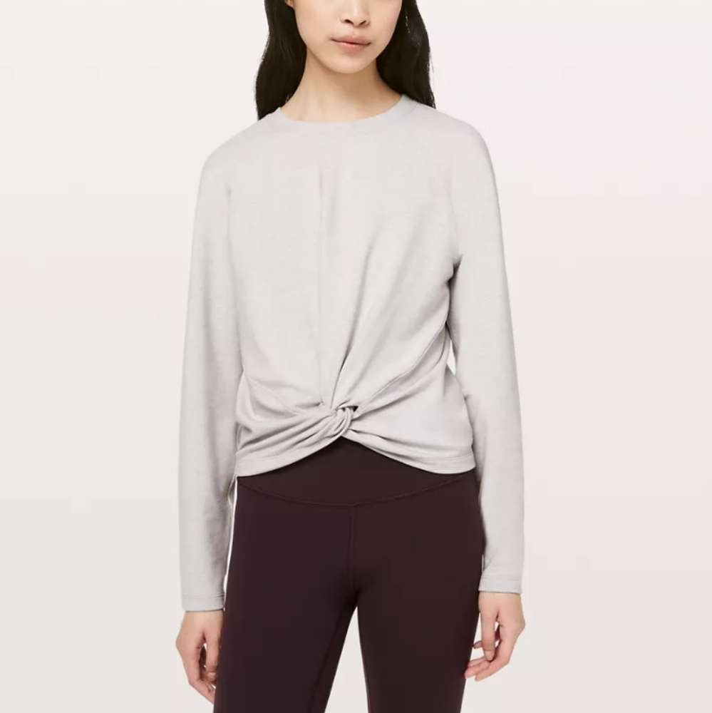 Like New, Lululemon Tuck and Gather Pullover, Size 10